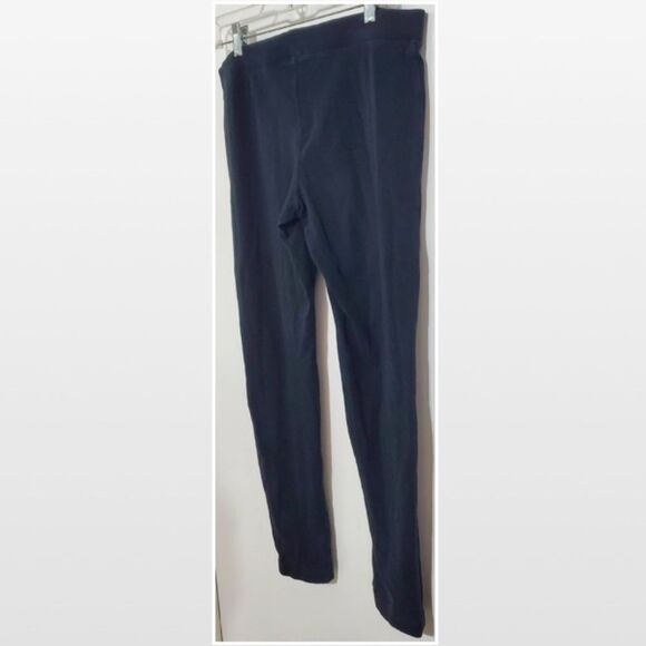 Express Leggings Womens Large Black Side Silver Studded Pants Goth - Picture 13 of 16